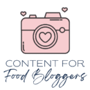 Content for food Bloggers