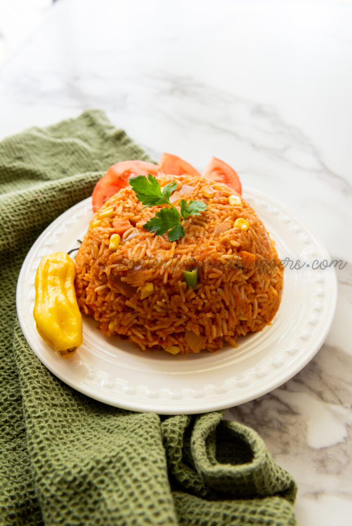 PLR Recipe - African Jollof Rice