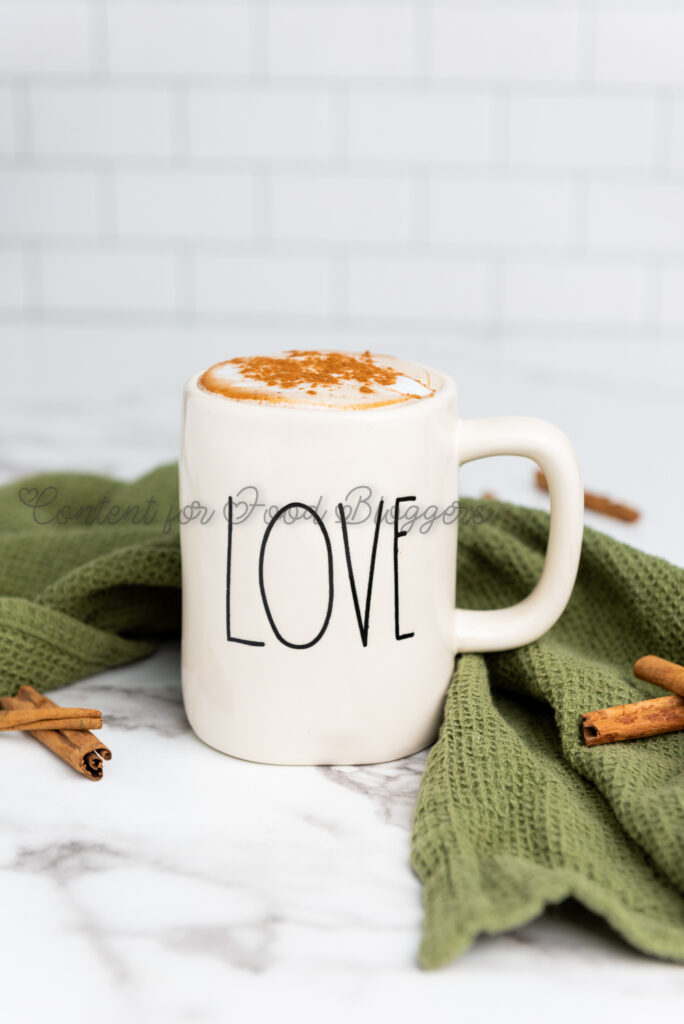 PLR Recipe - Maple Cinnamon Latte