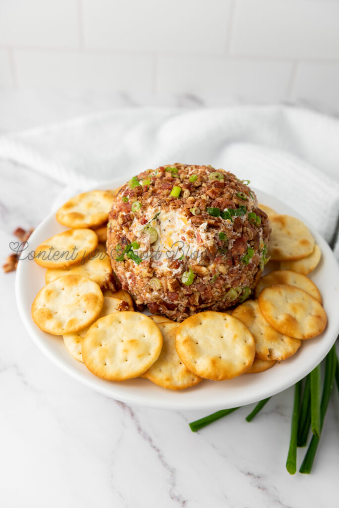 PLR Recipe - Pecan Bacon Cheeseball