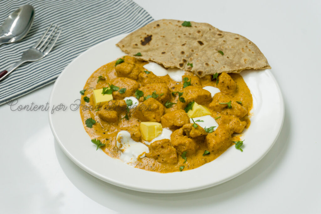 PLR Video Recipe - Butter Chicken