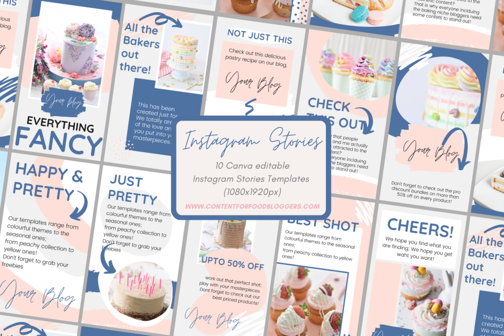 PLR Instagram Stories Template - Pretty Pastel