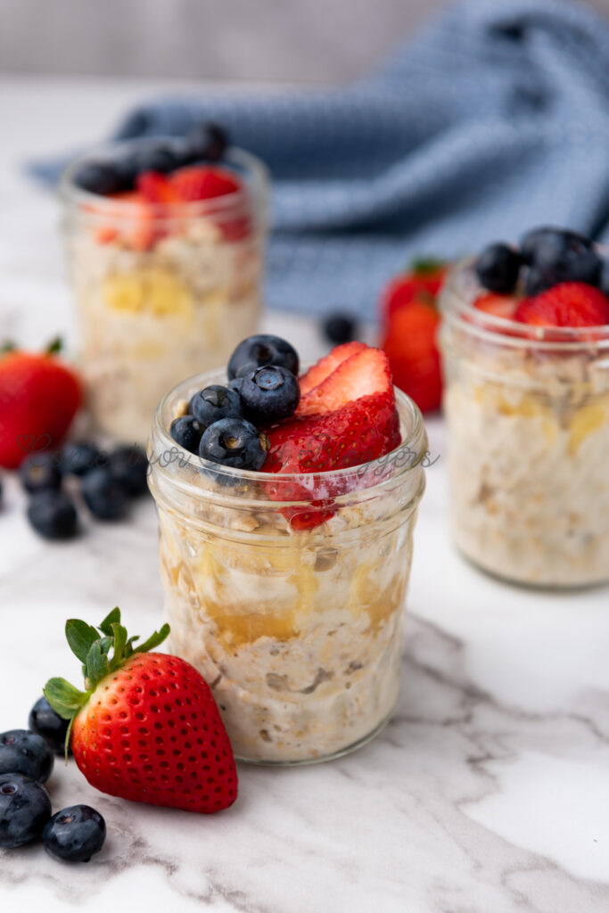 PLR Recipe - Vegan Overnight Vanilla Oats