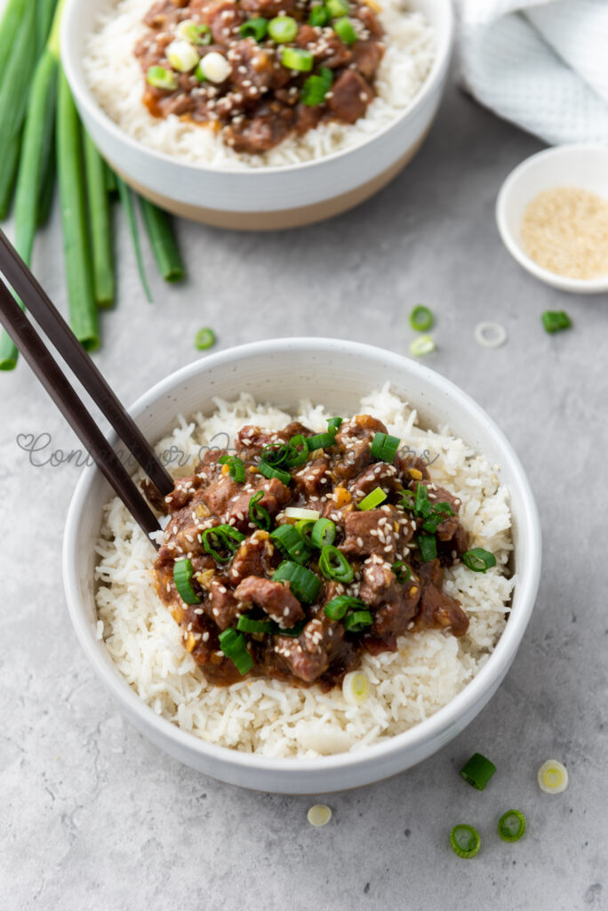PLR Recipe - Slow Cooker Mongolian Beef