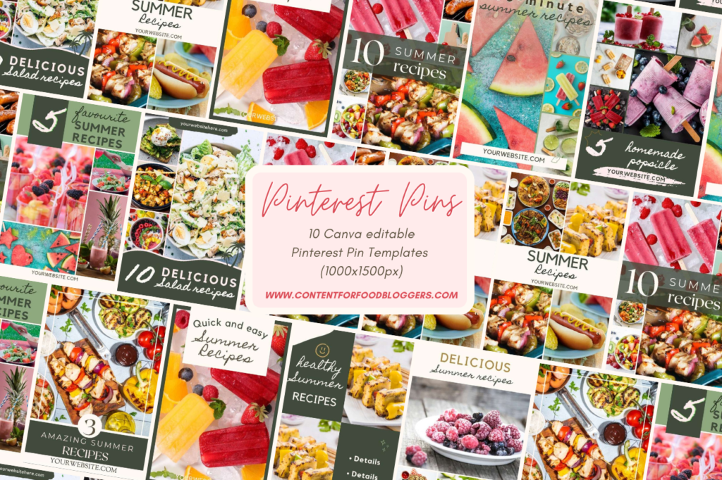 PLR Pinterest Pin Template - Summer