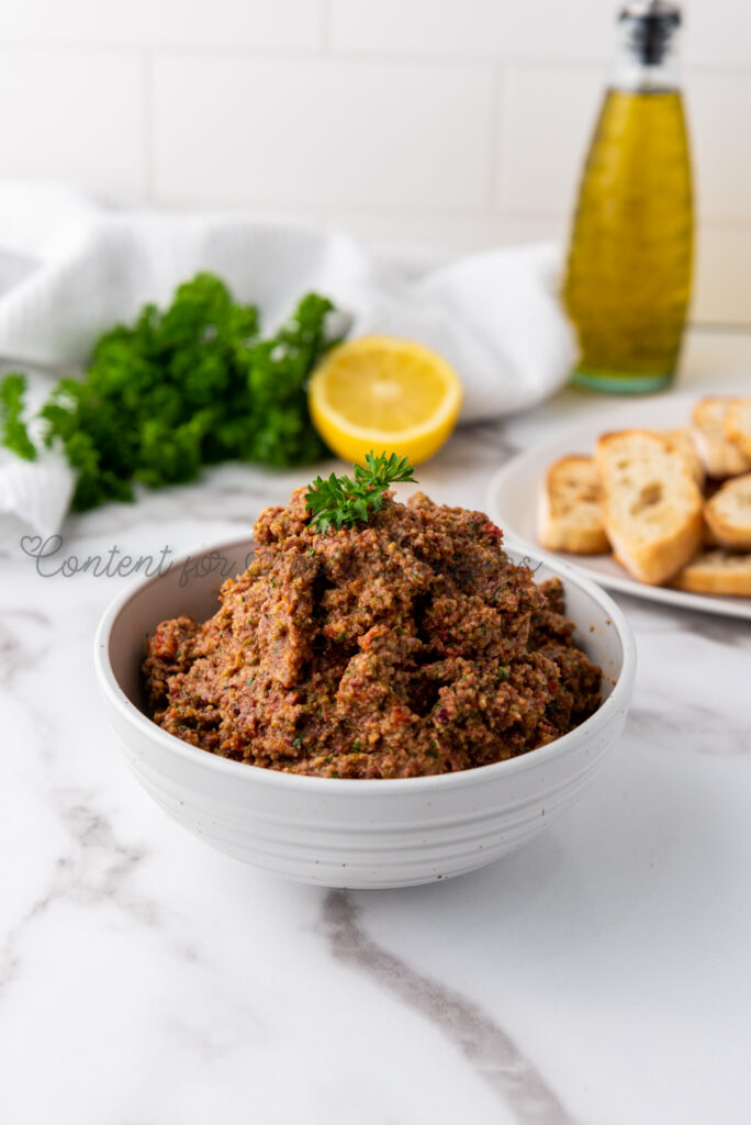 PLR Recipe - Homemade Olive Tapenade