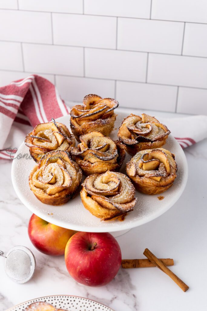 PLR Recipe - Puff Pastry Apple Roses