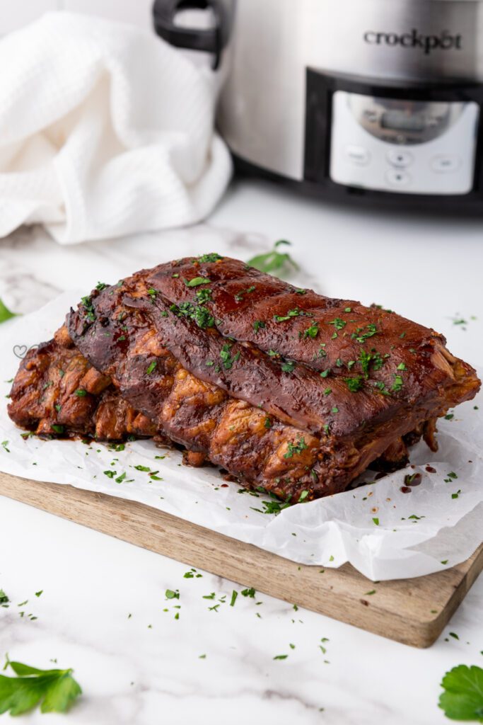 PLR Recipe - Slow Cooker Honey Garlic Soy Spareribs