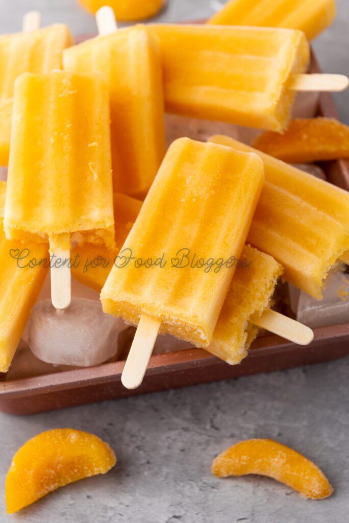 PLR Recipe - Peach Rosé Winesicles