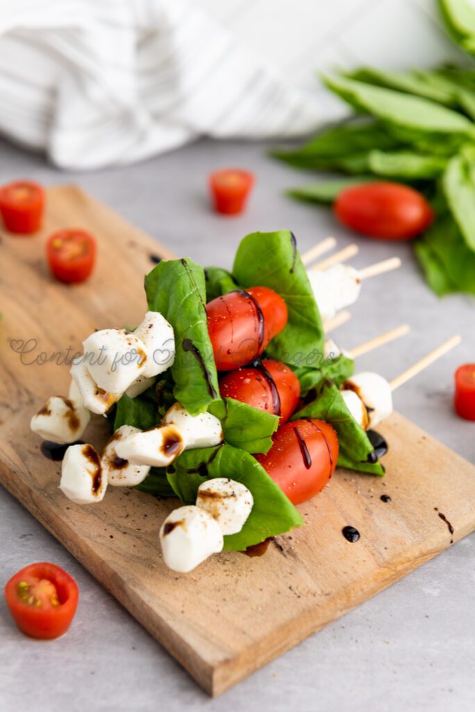PLR Recipe - Caprese Skewers