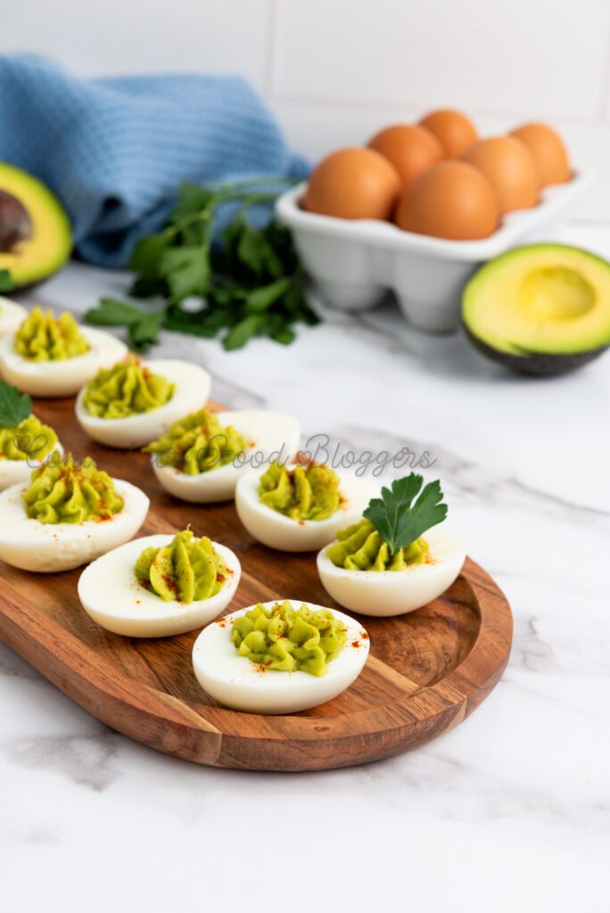 PLR Recipe - Avocado Deviled Eggs