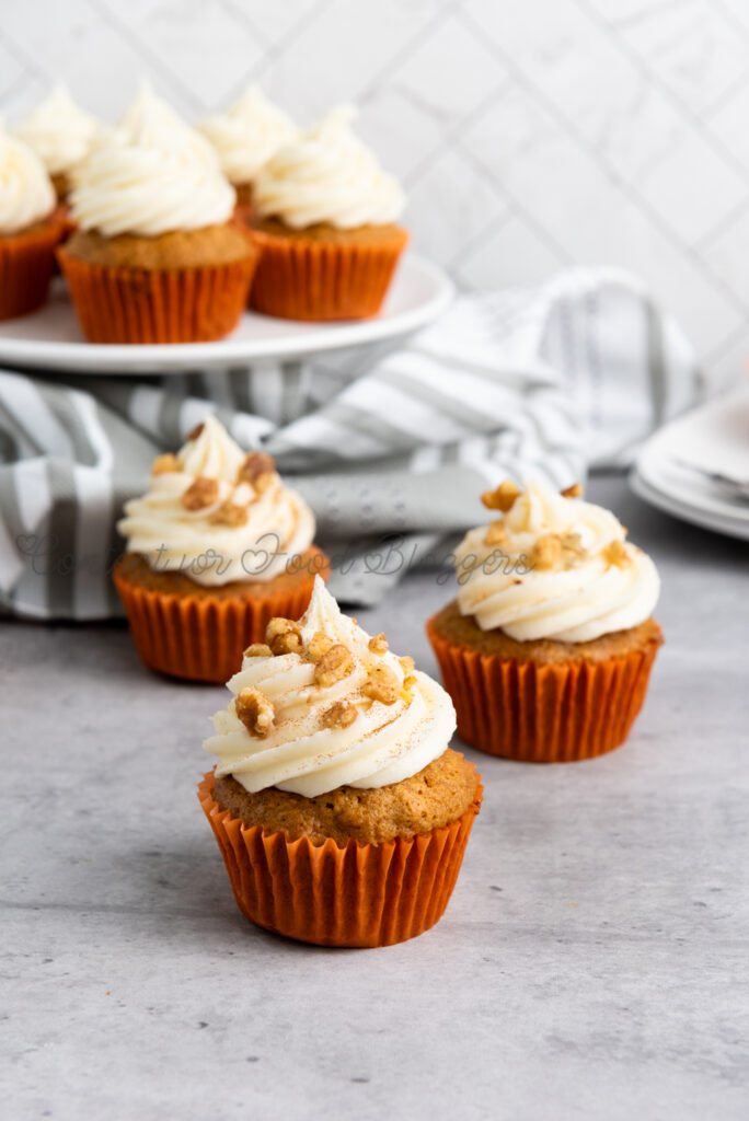PLR Recipe - Carrot Cupcakes with Cream Cheese Frosting