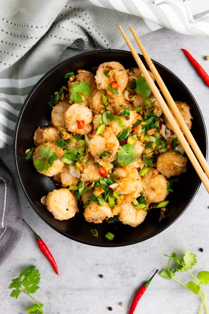 PLR Recipe - Chinese Salt and Pepper Shrimp