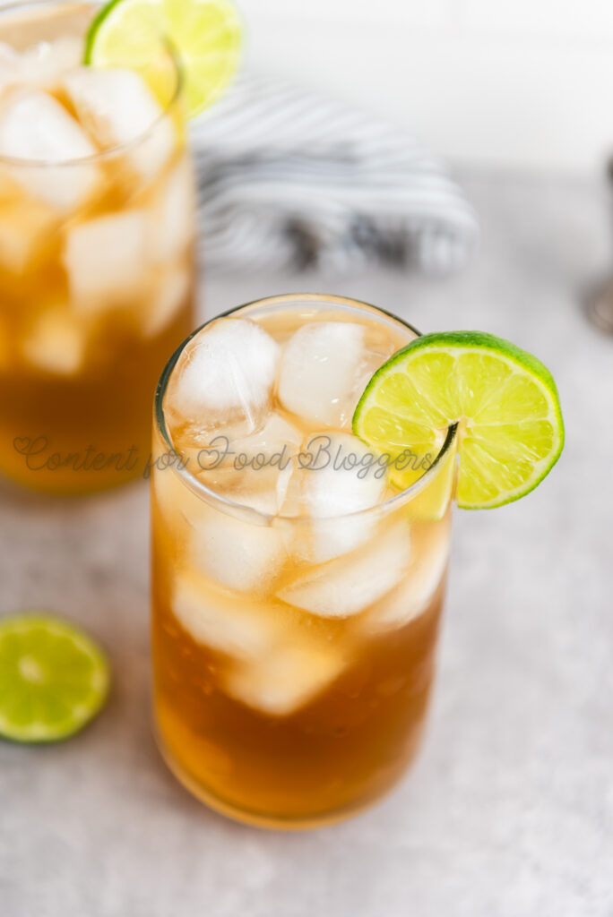 PLR Recipe - Dark and Stormy Cocktail