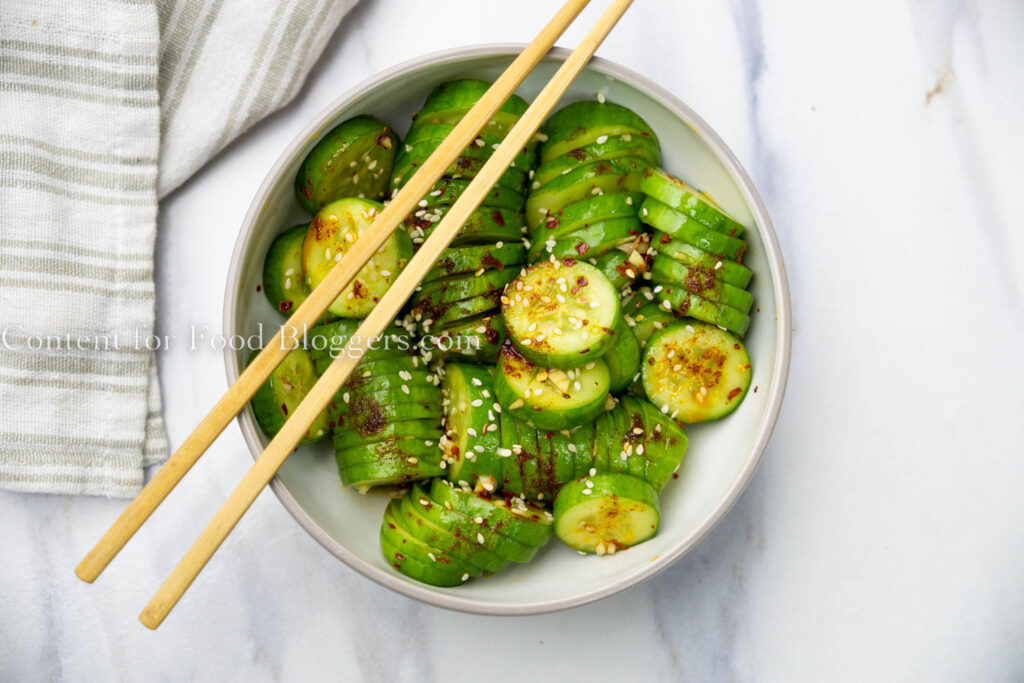 PLR Video Recipe - Korean Cucumber Salad
