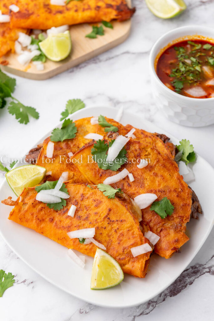 PLR Recipe - Quesabirria Tacos