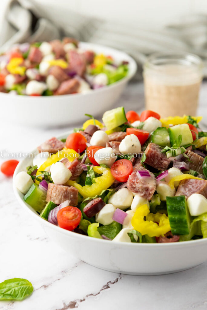 PLR Recipe - Italian Chopped Salad with Zesty Dressing