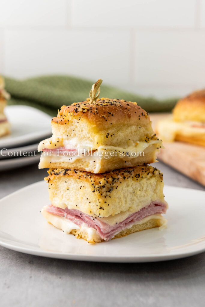 PLR recipe – Ham and Cheese Sliders