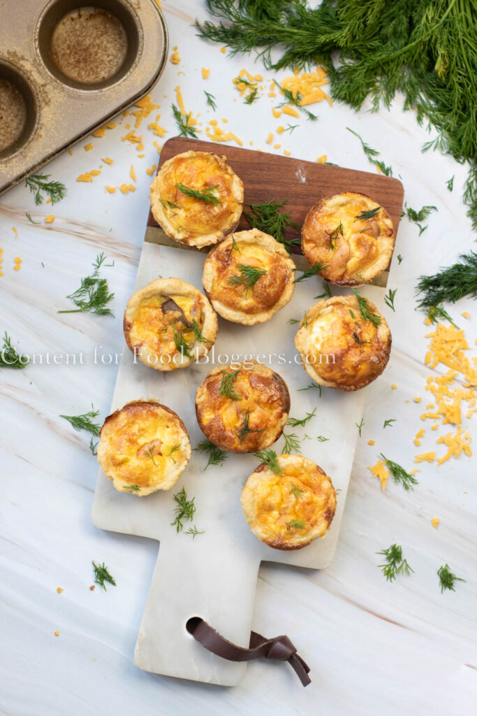 PLR Recipe - Mini Salmon Quiches