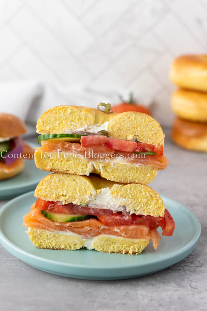 PLR Recipe - Smoked Salmon Bagel