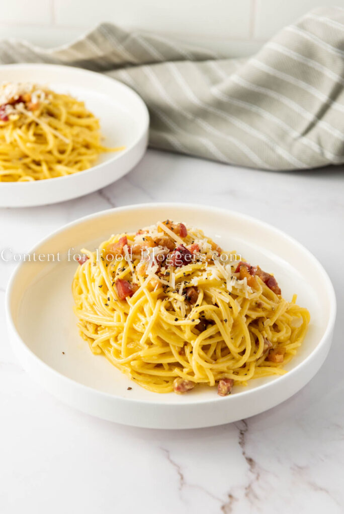 PLR Recipe - Pasta Carbonara