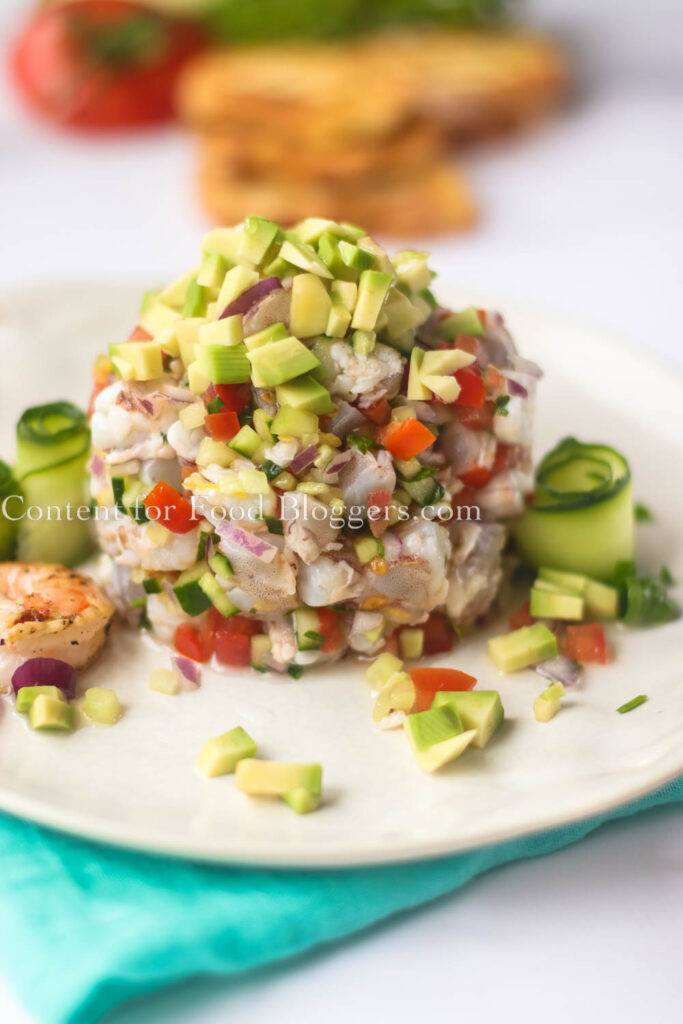 PLR Recipe - Shrimp Ceviche