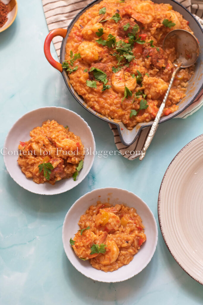 PLR Recipe - Shrimp Saffron Paella