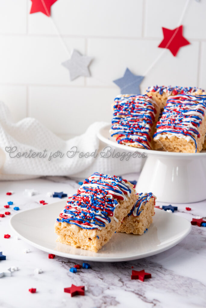 PLR Recipe - Independence Rice Krispie Treats