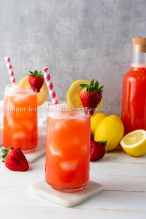 PLR Recipe - Homemade Strawberry Lemonade