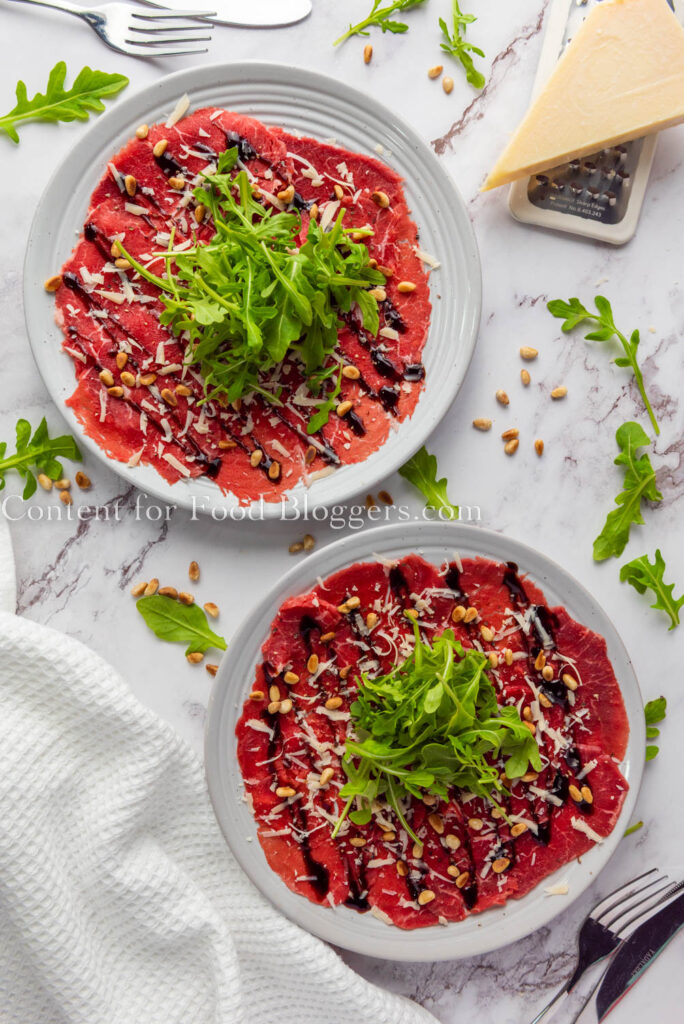 PLR Recipe - Carpaccio