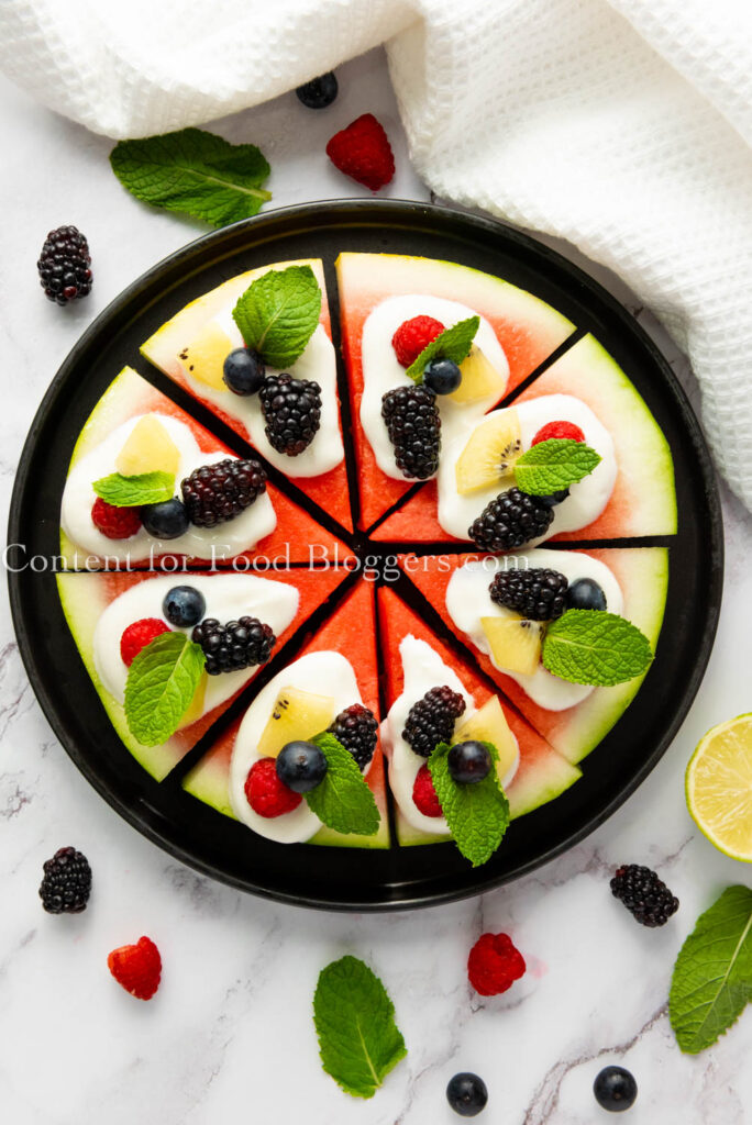 PLR Recipe - Watermelon Pizza