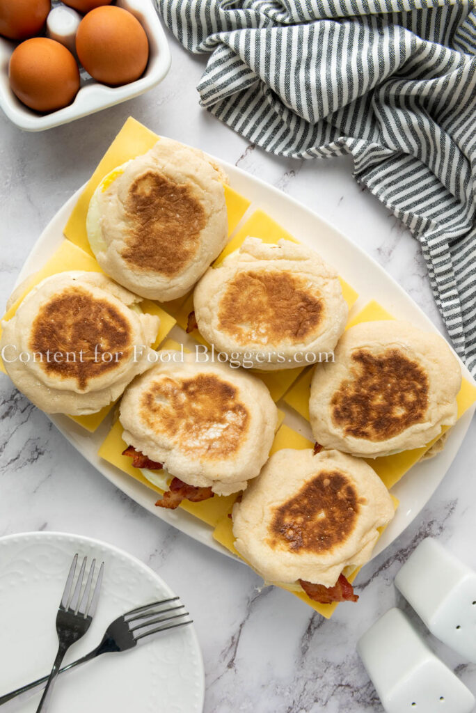 PLR Recipe - Freezer Breakfast Sandwiches