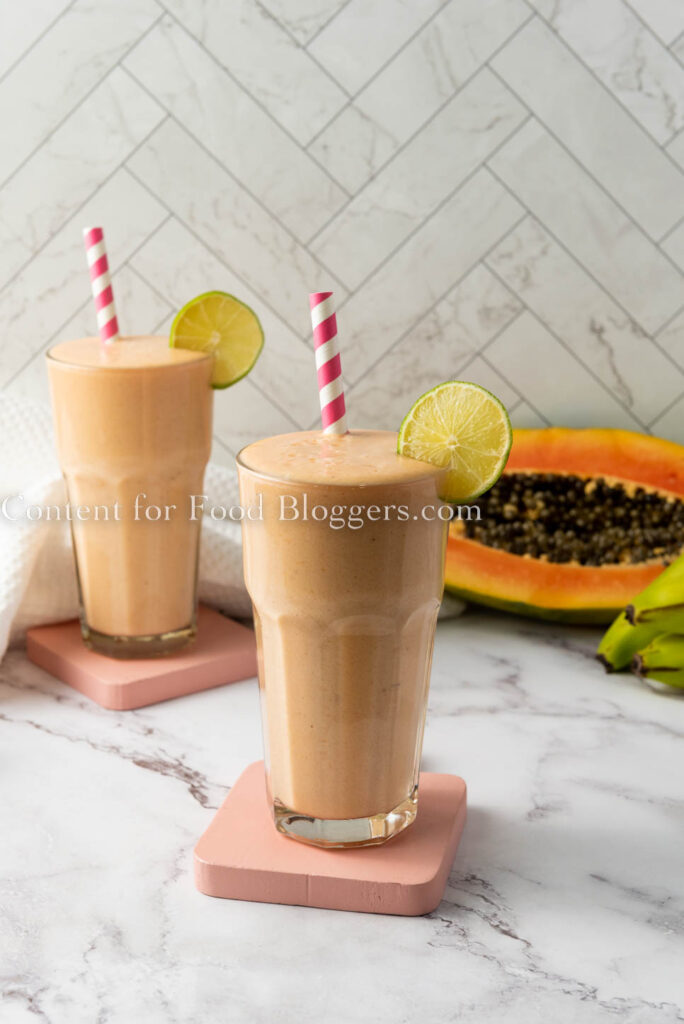 PLR Recipe - Papaya Turmeric Smoothie