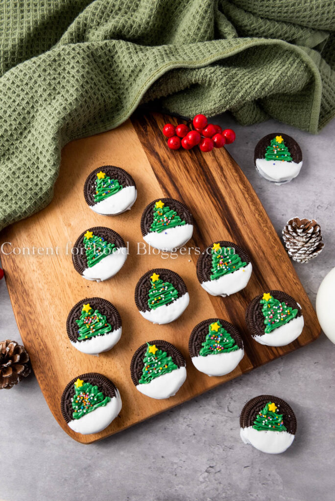 PLR Recipe - Christmas Tree Oreos