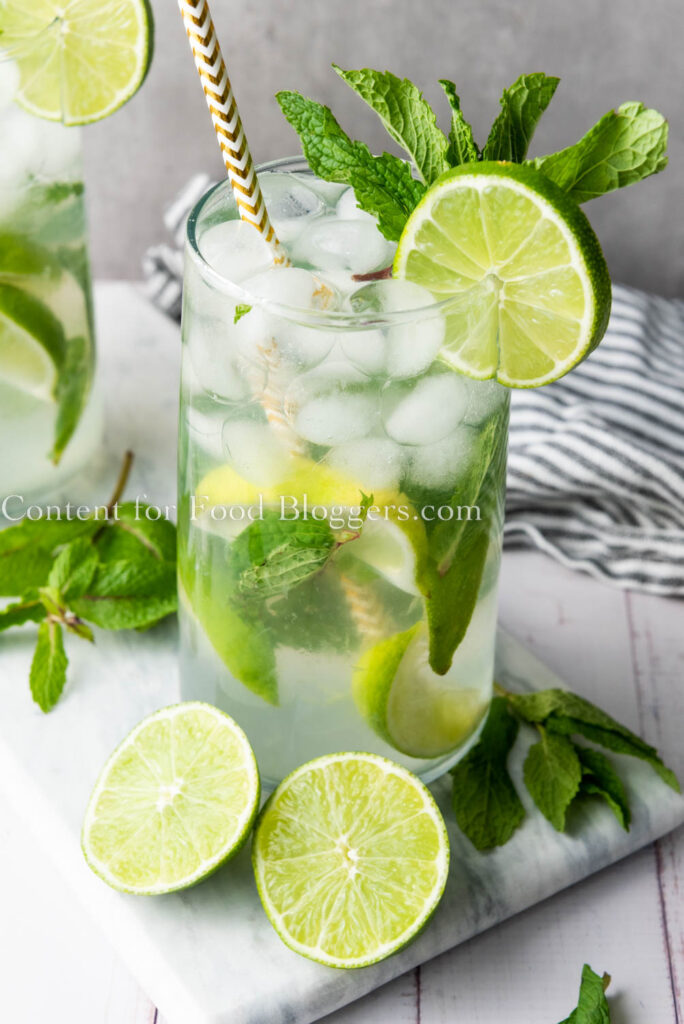 PLR Recipe - Fauxjito Mocktail (Alcohol-free Mojito)
