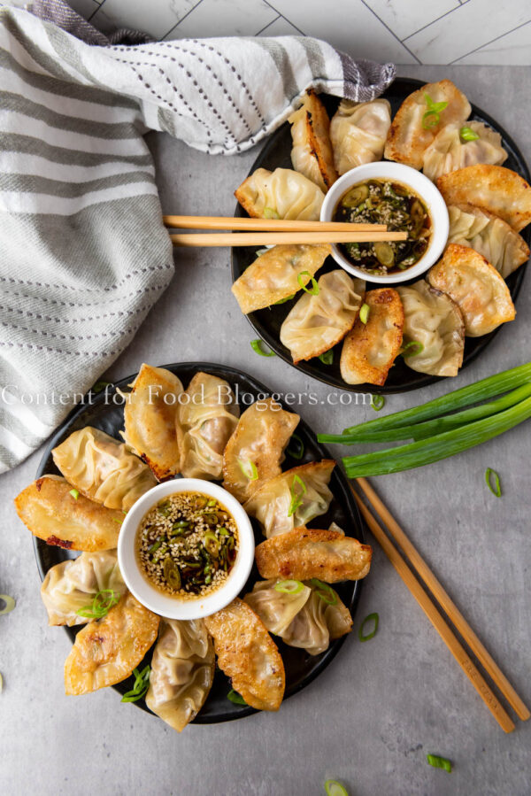 PLR Recipe - Pan-fried Pork Dumplings