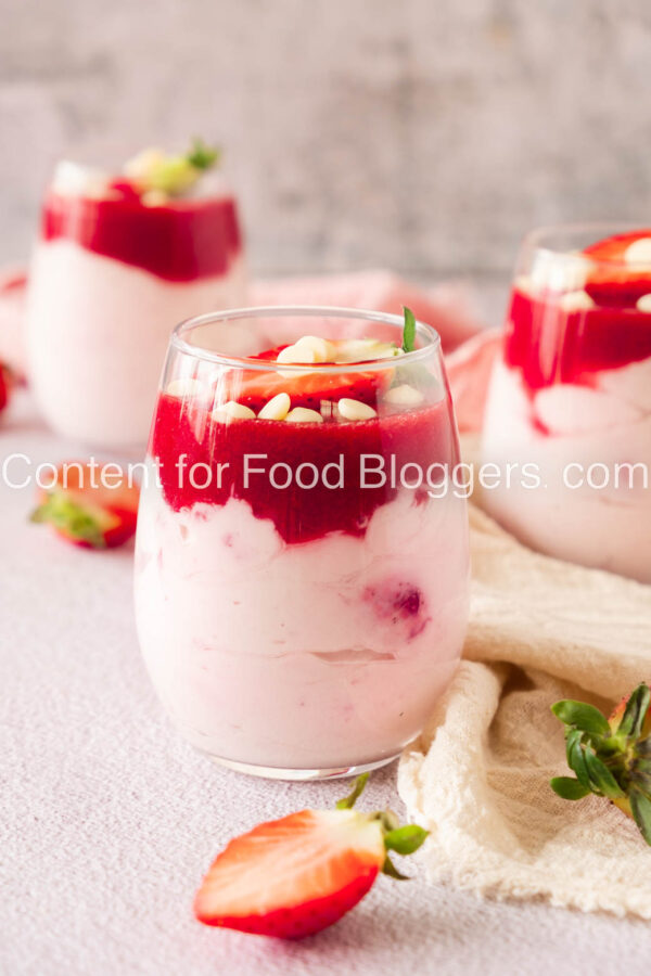 PLR Recipe - Strawberry Mascarpone Mousse