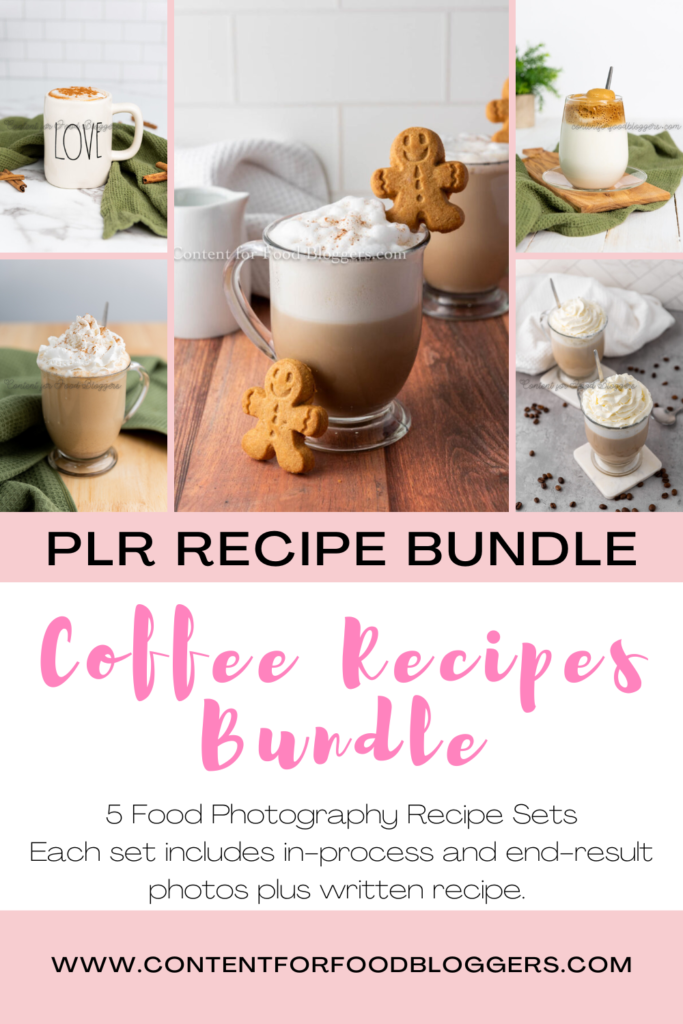 PLR Bundle - Coffee Recipes Bundle