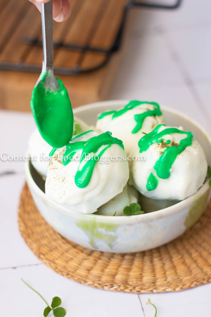 PLR Recipe - Saint Patrick's Day Green Tea Truffles