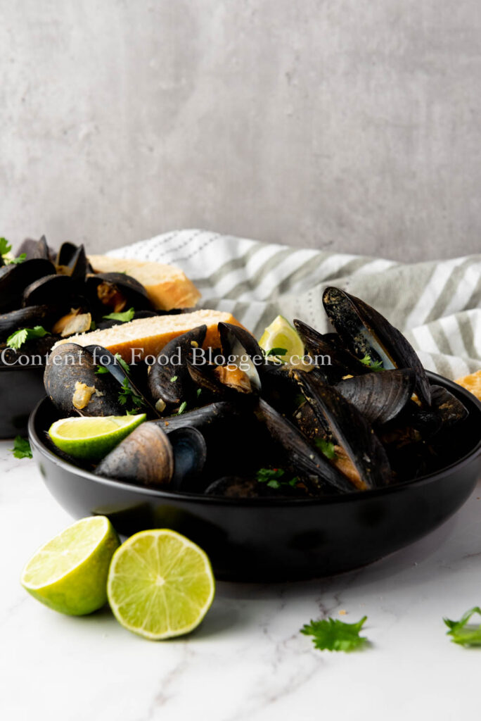 PLR Recipe - Coconut Red Curry Mussels