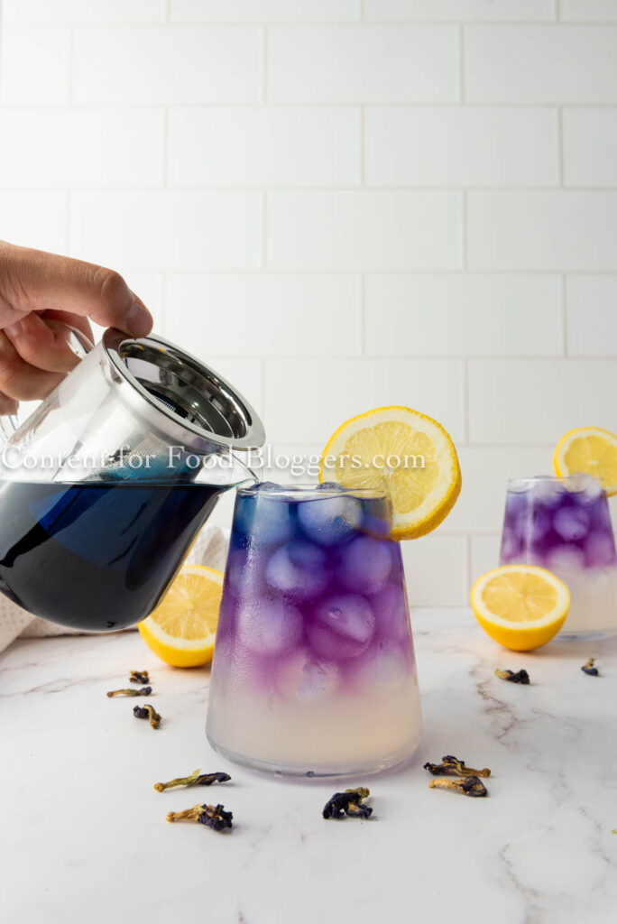 PLR Recipe - Butterfly Pea Flower Lemonade
