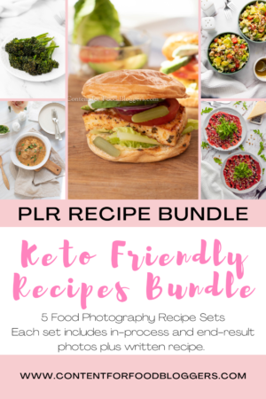 PLR Bundle - Keto Friendly Recipes Bundle