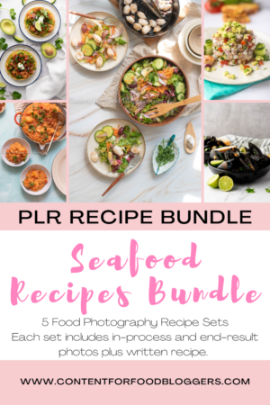 PLR Bundle - Seafood Recipes Bundle