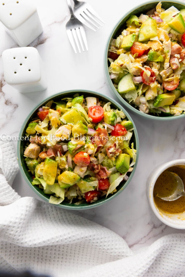 PLR Recipe - Chopped Chicken Salad with Honey Mustard Dressing