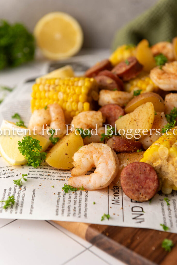 PLR Recipe - Instant Pot Shrimp Boil