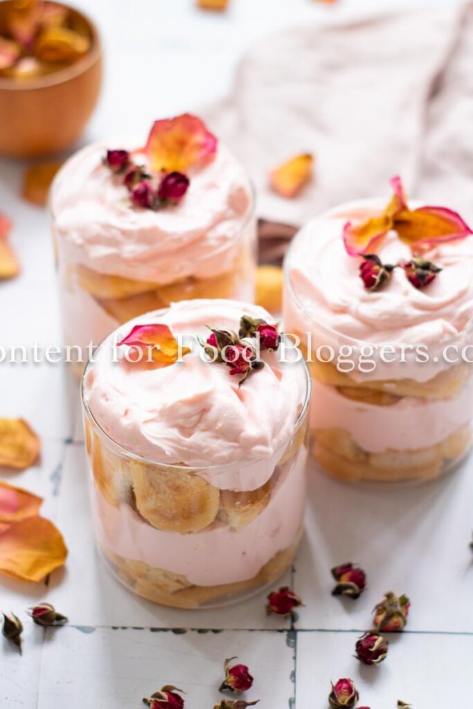 PLR Recipe - Rose Tiramisu with Mascarpone