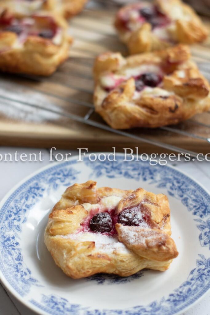 PLR Recipe - Danish Pastries with Cream Cheese & Cherries