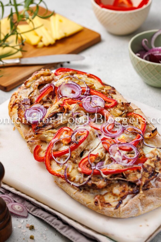PLR Recipe - BBQ Chicken Flatbread