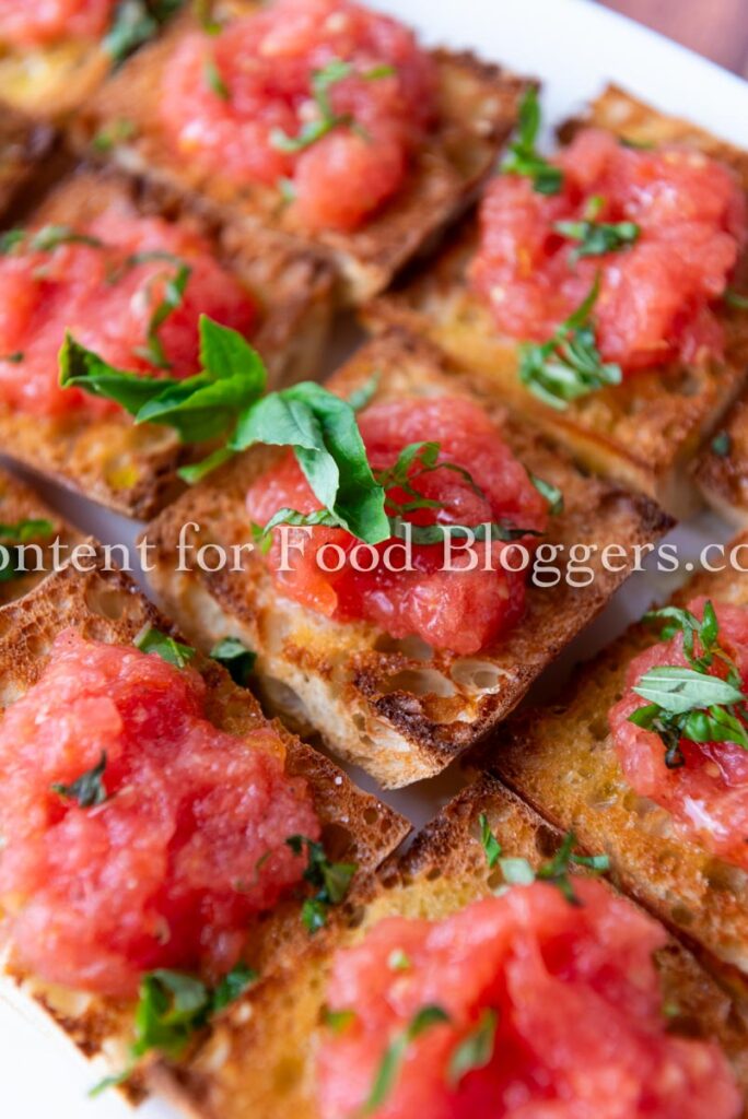 PLR Recipe - Spanish Pan con Tomate