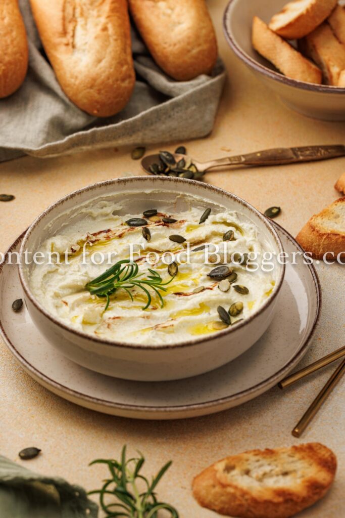PLR Recipe - Creamy Baked Goat Cheese Dip